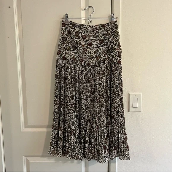 Veronica Beard Levine Midi Skirt, 2 - Picture 2 of 7